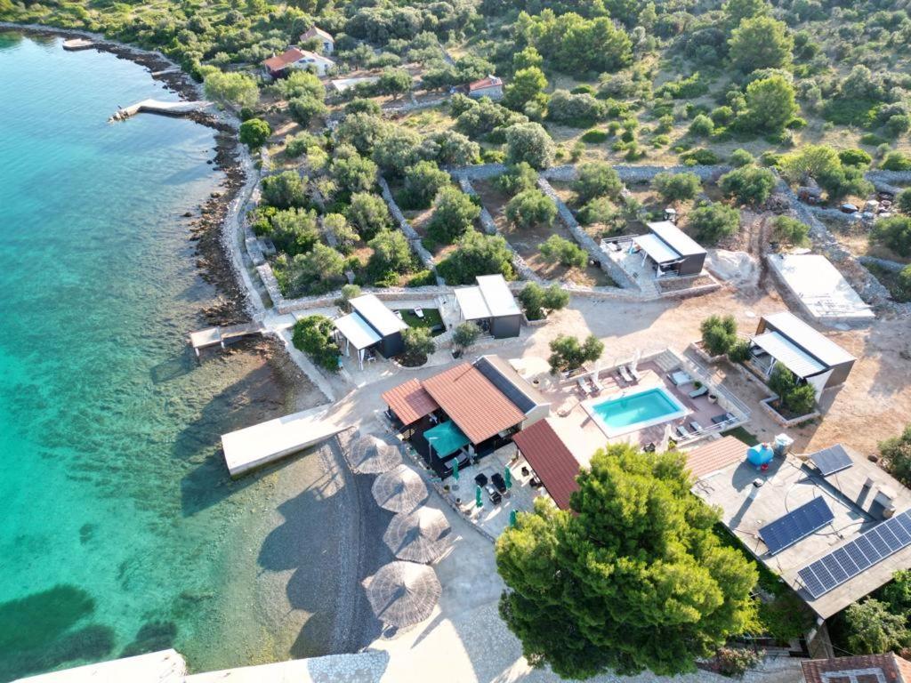 Beach House Danica - Resort & Tavern Bain, Free Transport, Pool, Island Of Zut - Kornati Pristanisce Exterior photo